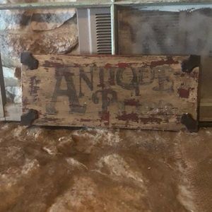 Antique sign